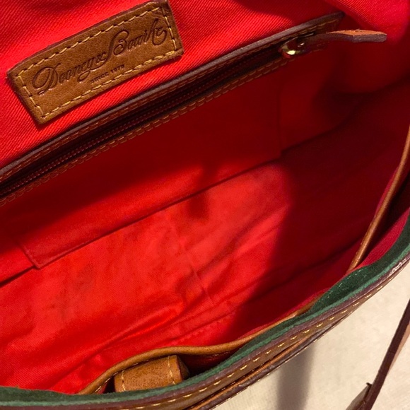 Dooney and Bourke Florentine genuine leather full flap saddle bag - Picture 11 of 16